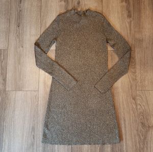 NWT Madewell Night Sparkle Mockneck Dress